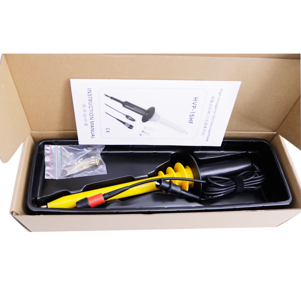 HVP-15HF Differential Probe High Voltage Oscilloscope High Voltage Probe 40MHz 10KV Probe Rise Time 8.8ns