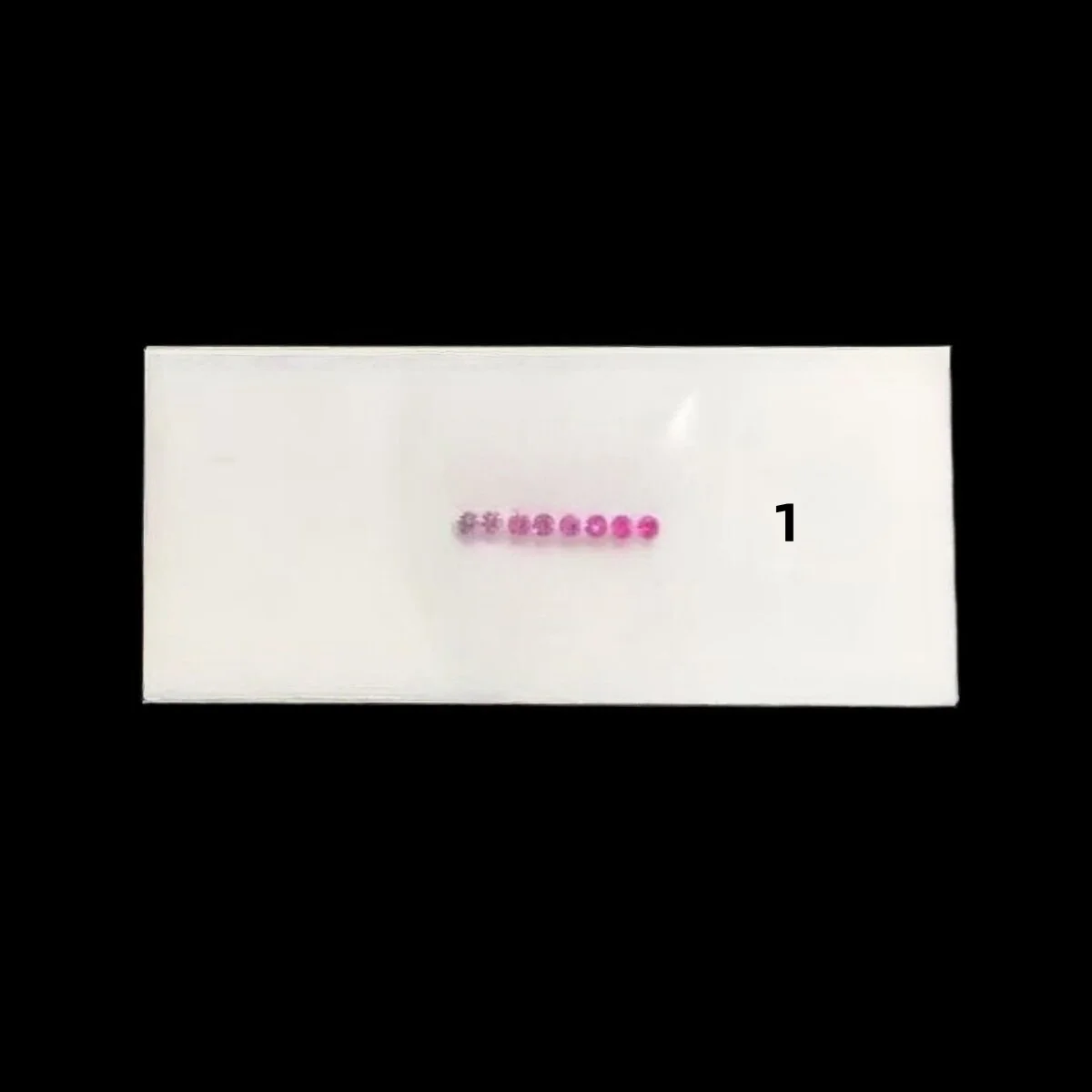 Small Size Round Shape Lab Grown Sapphire gradient Loose stone 1.5~4 mm For Ring Necklace Jewelry Ring Making