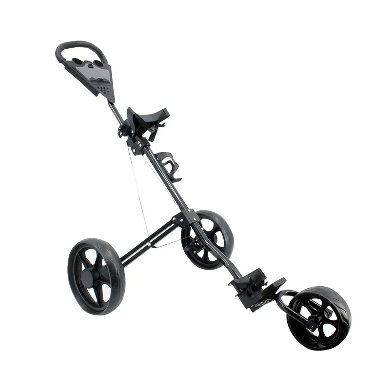 Golf Cart Three-Wheel Foldable and Portable Golf Charter Stadium Trolley Golf Accessories