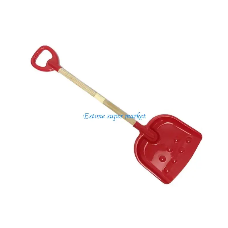 090B Large Safe Plastic and Shovel for Children Beach Snow Play Rounded Design