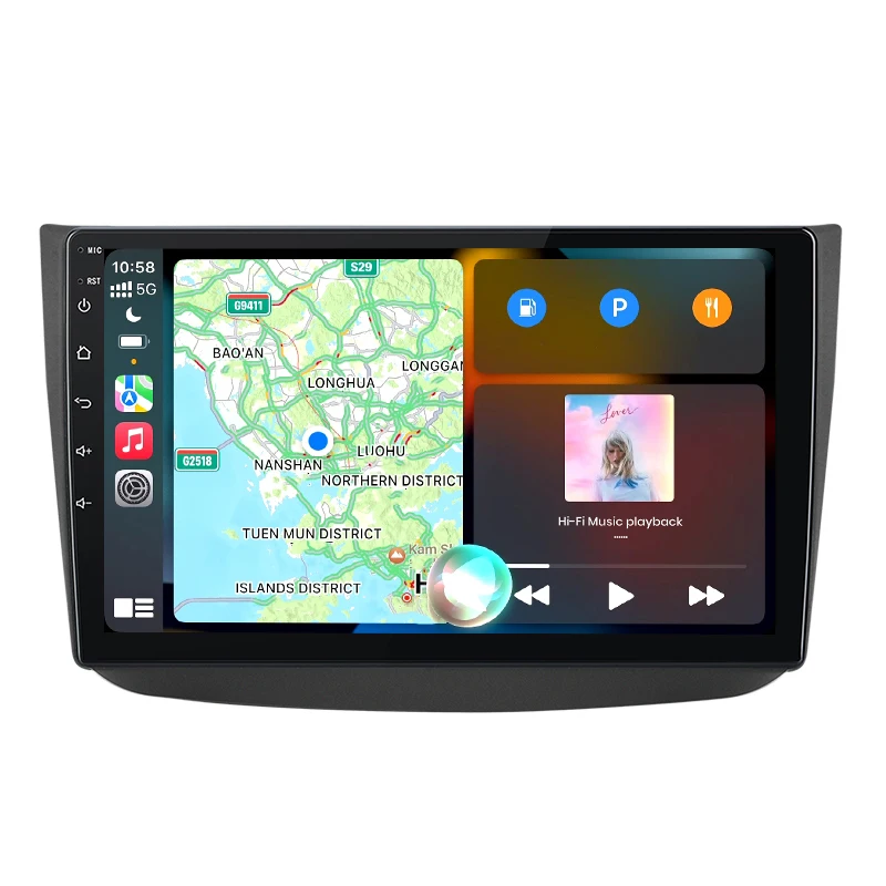 Junsun 8 Core Draadloze CarPlay Android Auto Radio Voor Mercedes Benz Vito 2 W639 Viano 2 2003-2015 4G WiFi GPS Navigatie - afbeelding 2