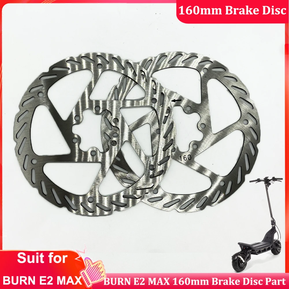 Original Viper E 2 MAX 160mm Brake Disc Suit for BURN E 2 Max Electric Scooter Official Viper Accessories