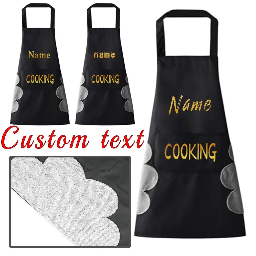 

Персонализированный модный водонепроницаемый фартук с защитой от загрязнений подходит для мужчин и женщин для приготовления пищи и барбекю дома.