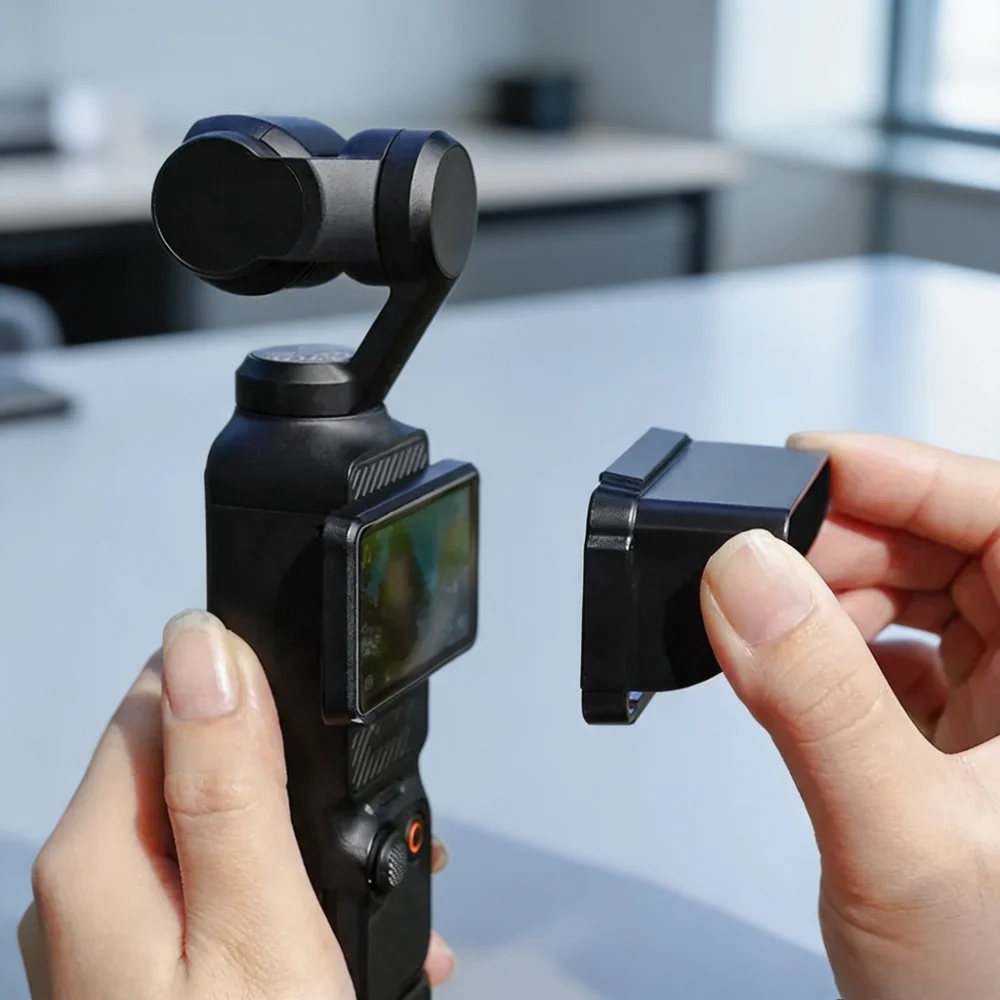 1PCS for DJI Osmo Pocket 3 Sun Shade Quickly Release Sun Shade Cover Light Shielding Lightweight Screen Shade Camera Accessories