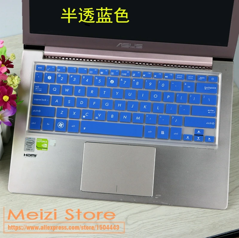 For Asus ZENBOOK U305 UX303 U3000 U303 U4000U RX310U TP300L U305 UX303 BX32 U38 13 13.3 inch Laptop Keyboard Cover Protector