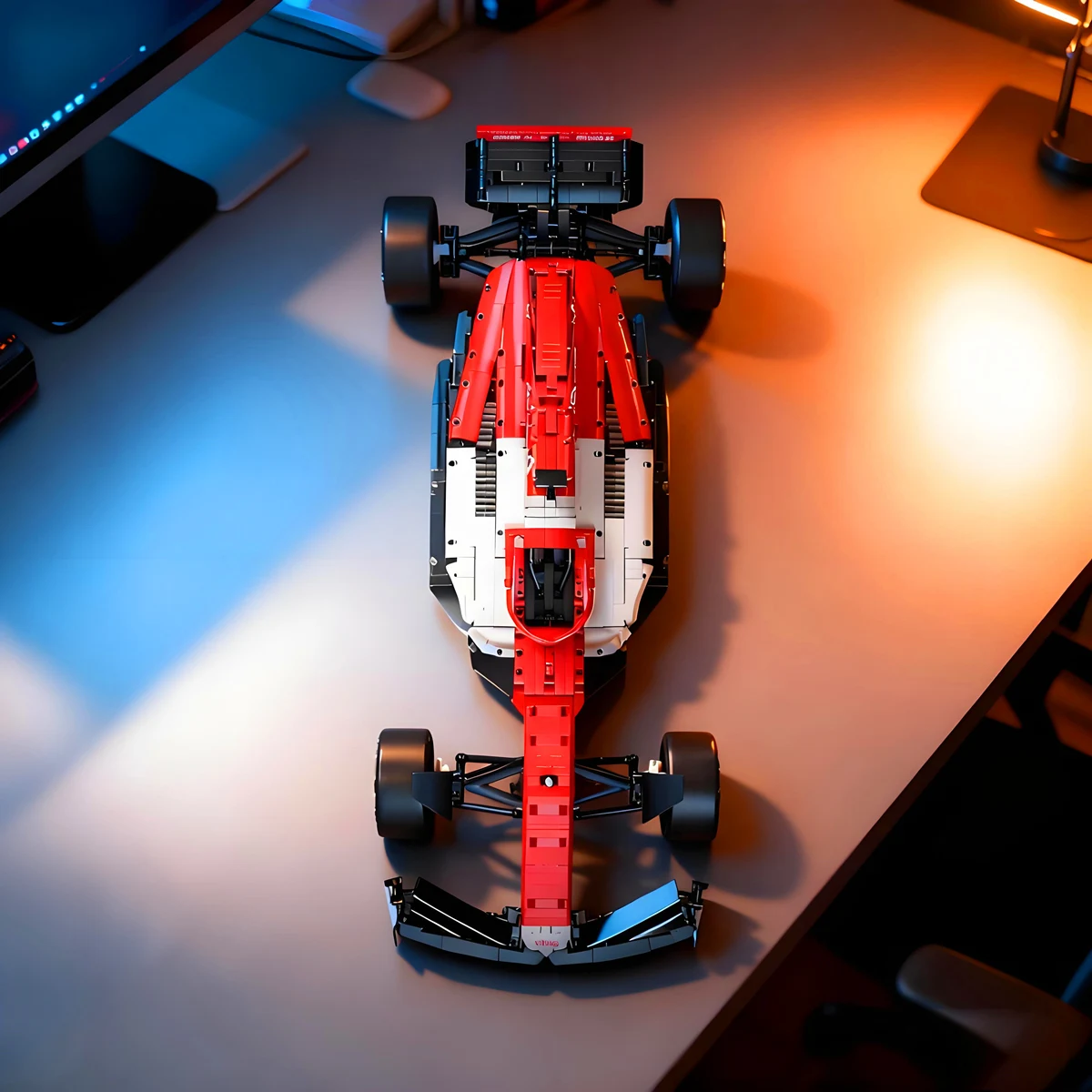 テクニカルブロック-ロメオ-スポーツカー-レーシング-スーパーカー-コレクション-レース車両モデル-組み立てブロック-ブリック-おもちゃ-誕生日プレゼント-男の子セット
