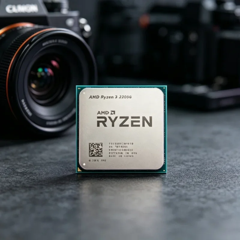 AMD 4 Cores 4 Threads Ryzen 3 2200G R3 2200G 3.5GHz Radeon Vega 8 Graphics 14nm AM4 Desktop Processor