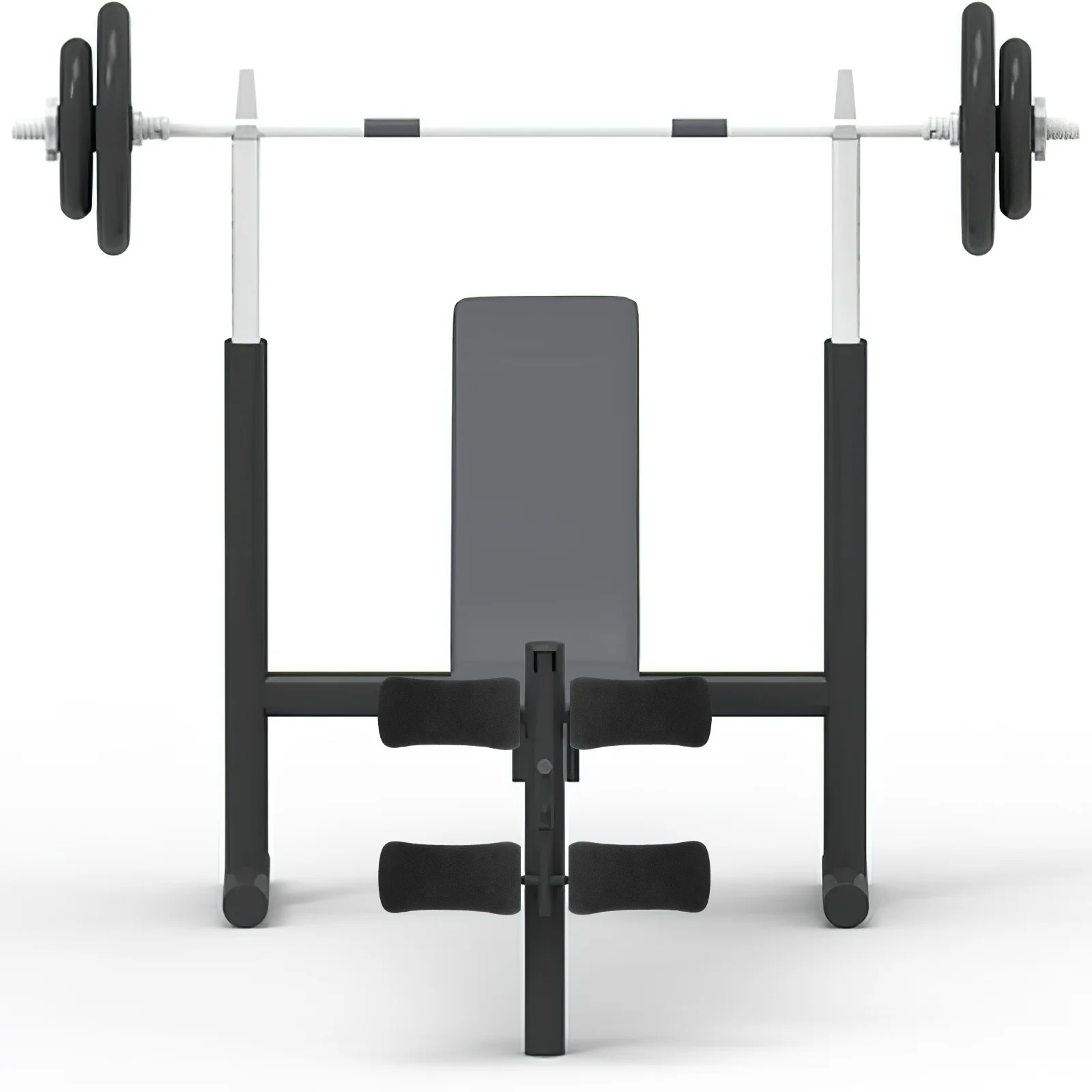 4 pezzi piedini in schiuma rullo di ricambio parti da palestra copertura cuscino manica per macchina per l'estensione delle gambe attrezzature per esercizi fitness