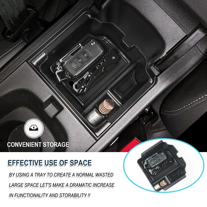 For Honda Acura Integra 2023 2024 and Civic 11th Gen 2022 2023 2024 Hatchback Manual Accessories Center Console Tray Organizer view 2