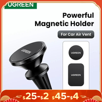 UGREEN Magnetic Car Phone Holder Universal For iPhone 15 14 13 Pro Max Xiaomi Samsung Dashboard Strong Magnet Car Phone Stand