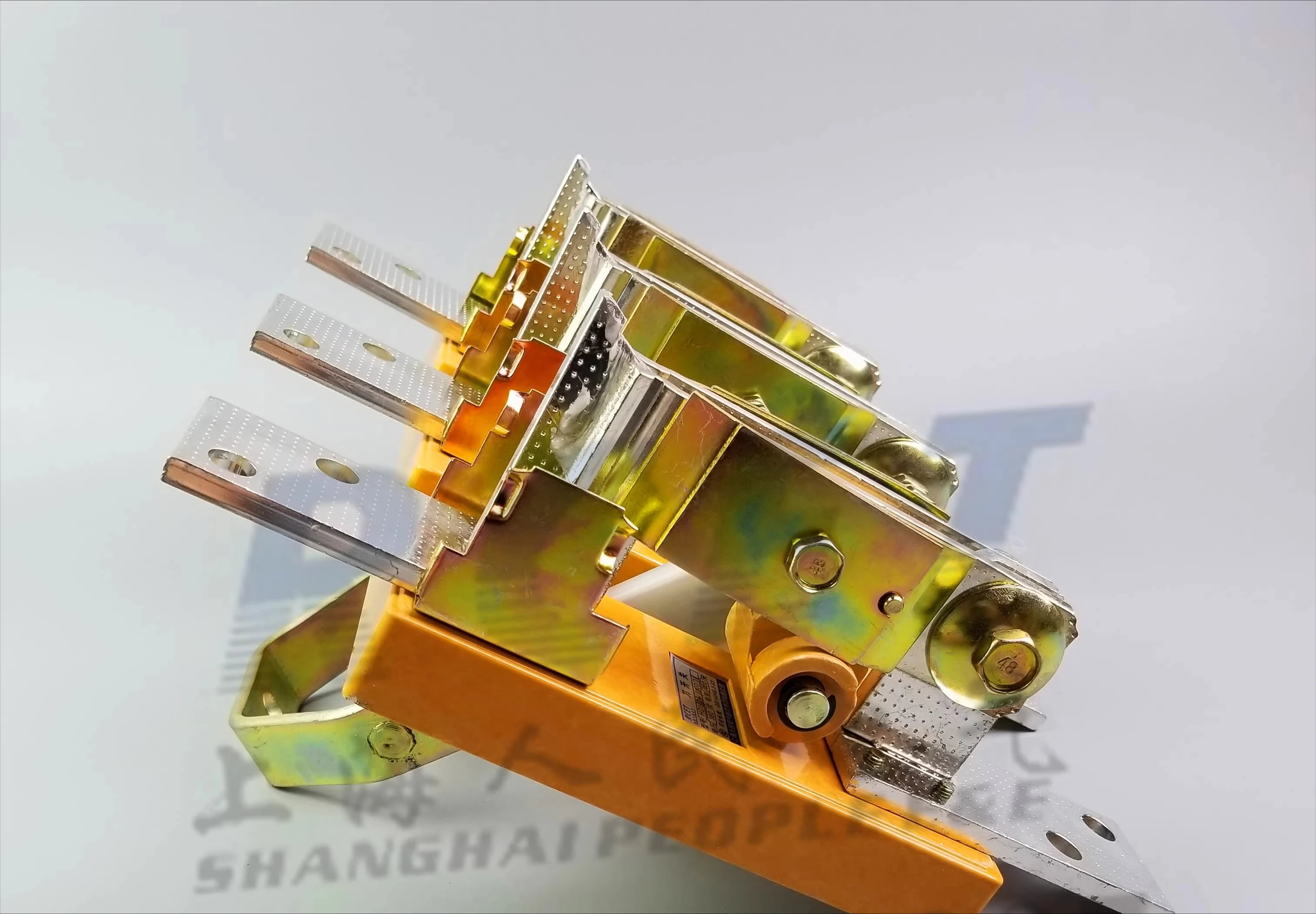 มีดสวิทช์ HD13BX1000/31 หมุนเปิดเดี่ยว 3 เฟสแยกสวิทช์,ทองแดงชิ้นหนา