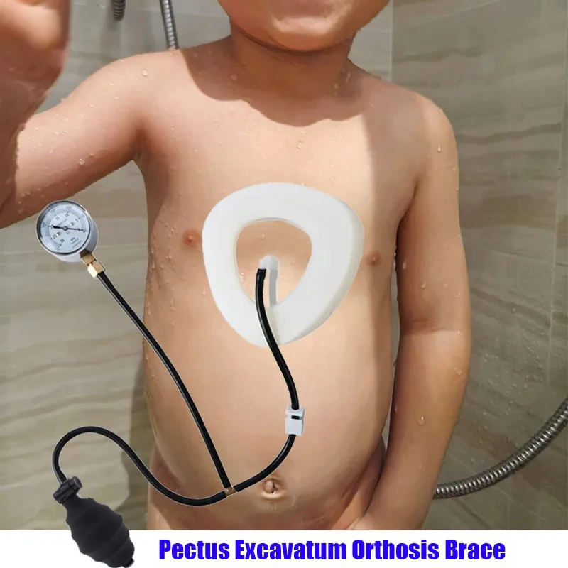 Kids Pectus Excavatum Orthosis Brace-Vacuum Bell Pectus Excavatum-Sternal Depression Support-for All Ages