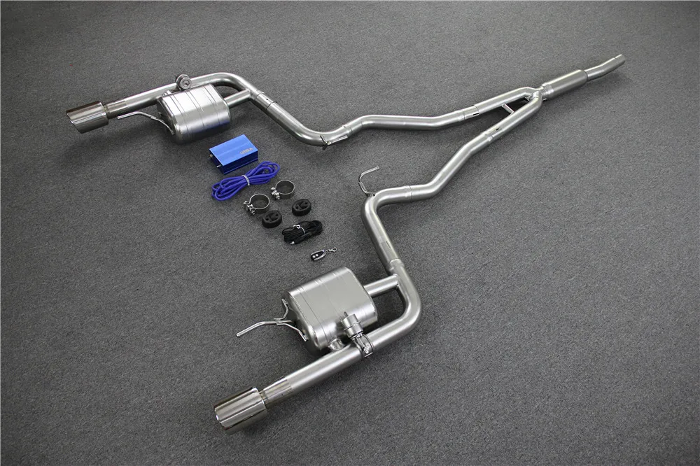 Car Exhaust System Catback For Mustang 2.3 T 2014-2018 Stainless Steel Cat-back