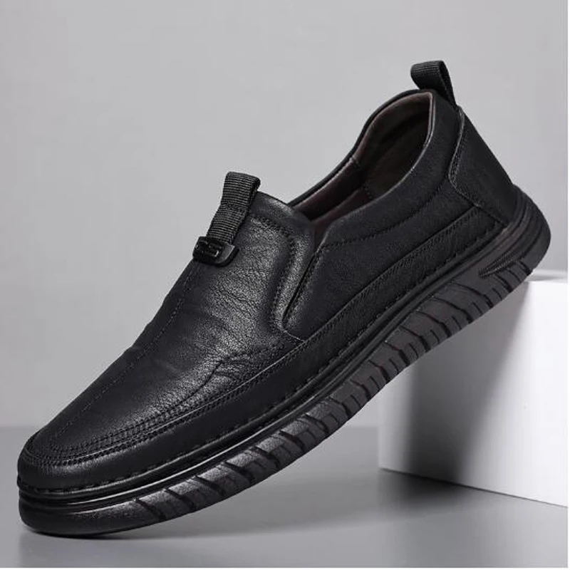 Outono primavera carne tendão outsole casual antiderrapante resistente ao desgaste respirável confortável sapatos macios mocassins m938