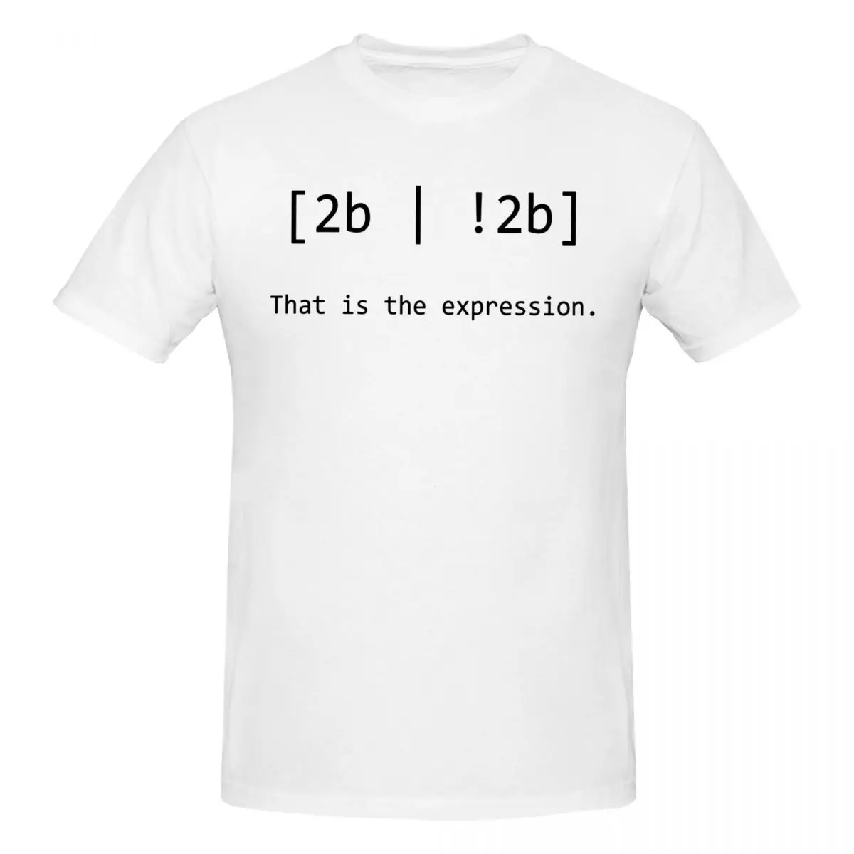 Men 2b Coder Programmer Computer Developer T Shirt Vintage Cotton Crewneck Men Clothing