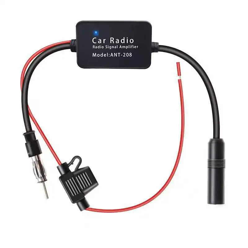 3-in-1 Car Radio Antenna Signal Booster FM AM DAB Antenna Amplifier for Cars New