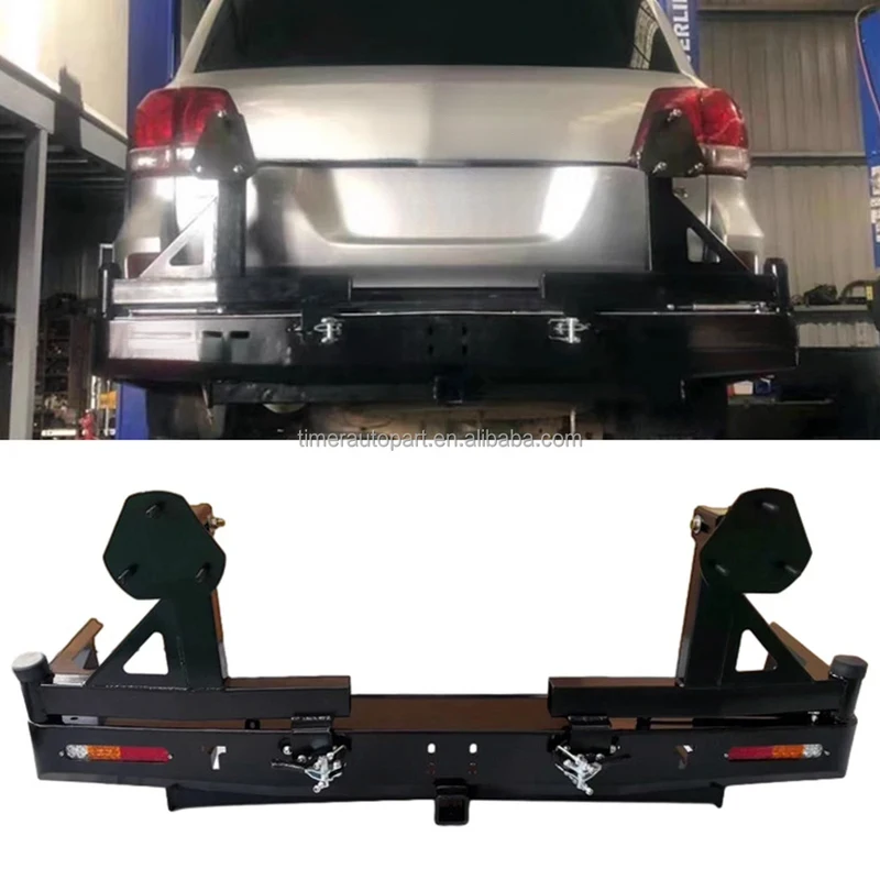 

For LC200 Land Cruiser 4WD Off-Road Rear Bumper Steel Bar Modified Protector Bar