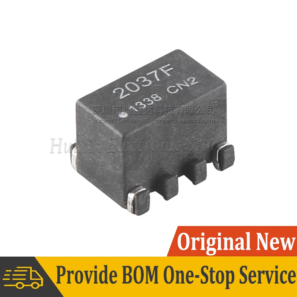 5pcs SMT SMD Common Mode Choke Inductor Inductance 470uH 0.75A Switching Power Supply Magnetic Ring Filter 2037F