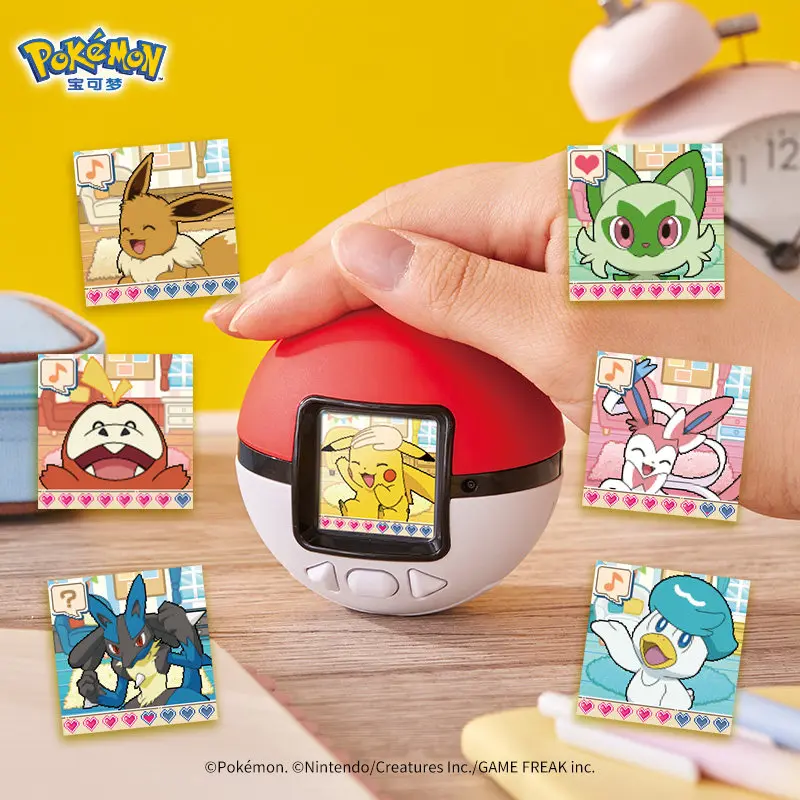 

IN STOCK PokéMon Touch Interactive Electronic Toy Pikachu Eevee Emotional Companion Pokeball Collectors Home Entertainment