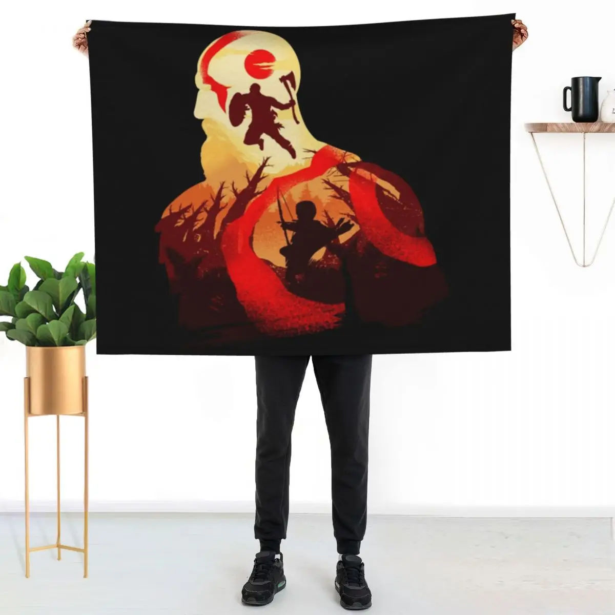Father and Son Adventure Throw Blanket Sofa Throw Softest for winter Picnic Blankets For Baby Hairys Blankets