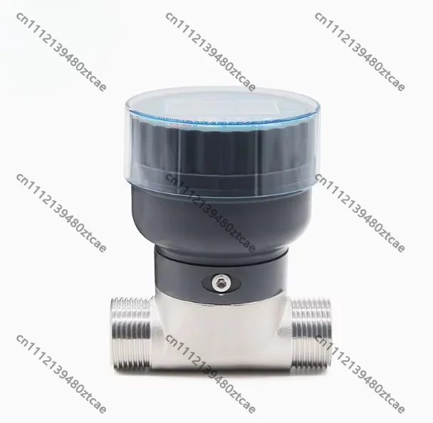 LCD-DN32 Stainless Steel Digital Water Flow Meter, 10-30VDC, MODBUS Protocol, OEM Supported