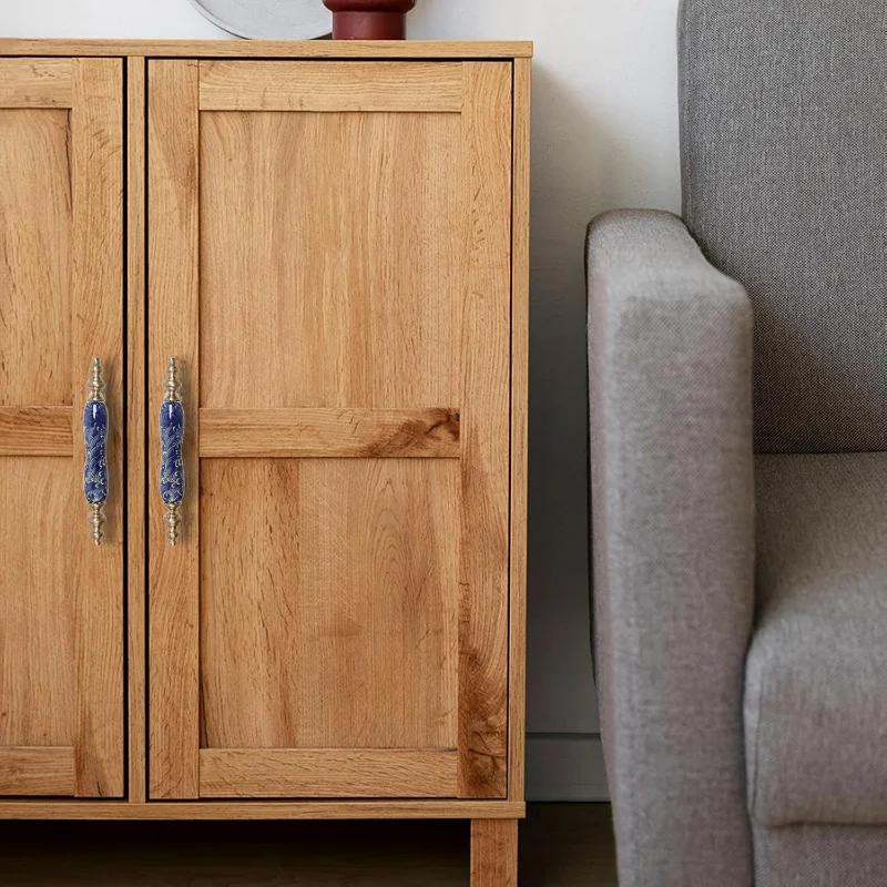 1 ชิ้นพอร์ซเลนดอกไม้สร้างสรรค์แฟชั่นโบราณ Dresser ตู้ประตูมือจับลิ้นชัก Knobs ดึง Handles