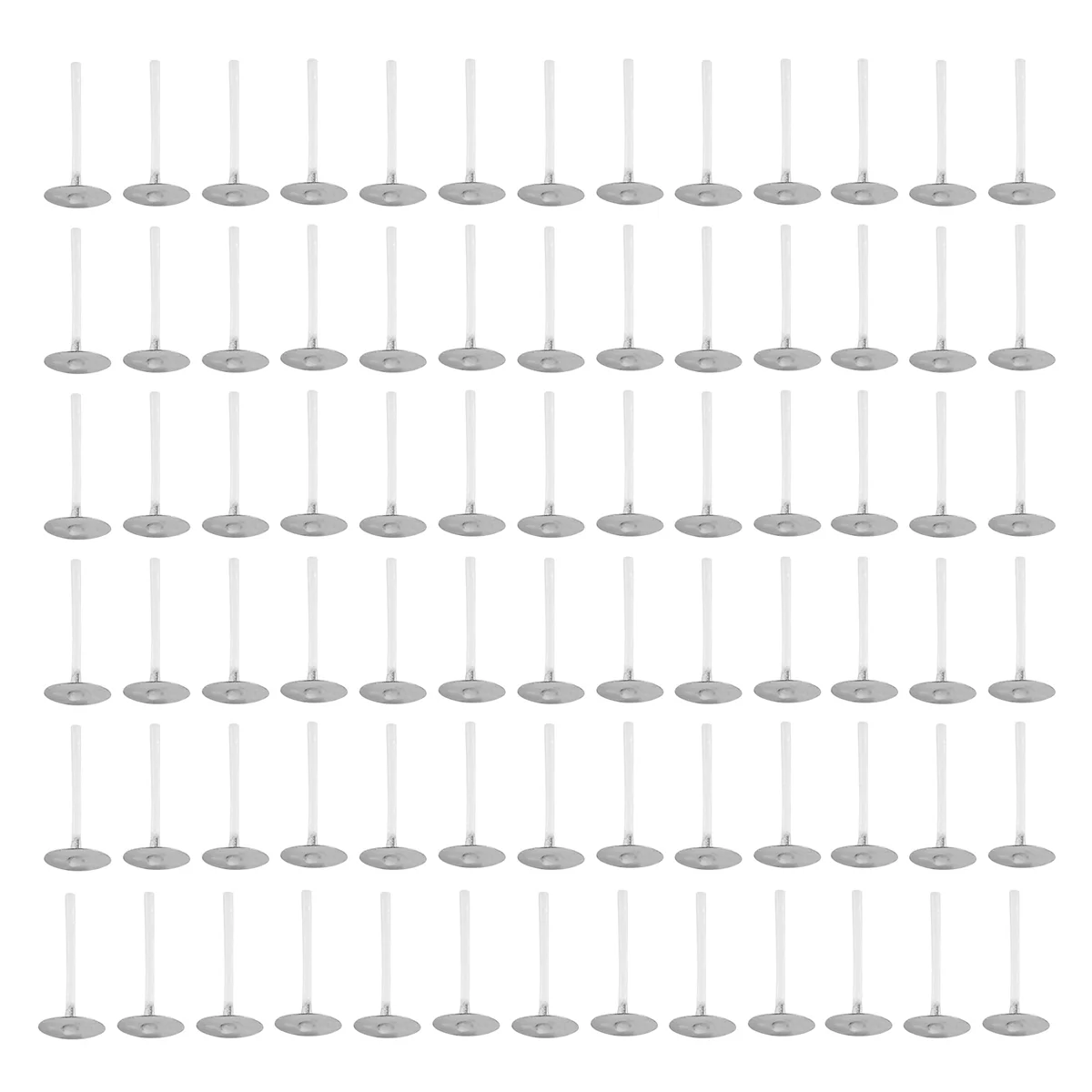 1000 unids/lote mechas de vela mecha de vela de bajo humo de 1 pulgada con pestañas de Metal mechas de luz de té para fabricación de velas