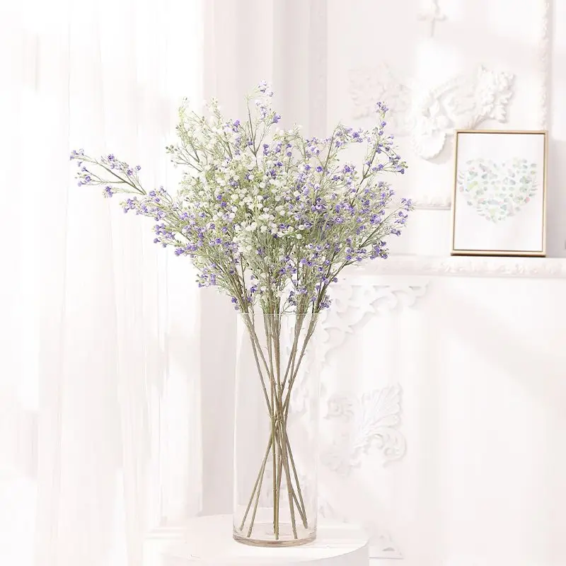 Artificial Flower Plant Gypsophila Hot sales Wedding Bridal bouquet Christmas Home festival Diy gift Decoration Photography prop