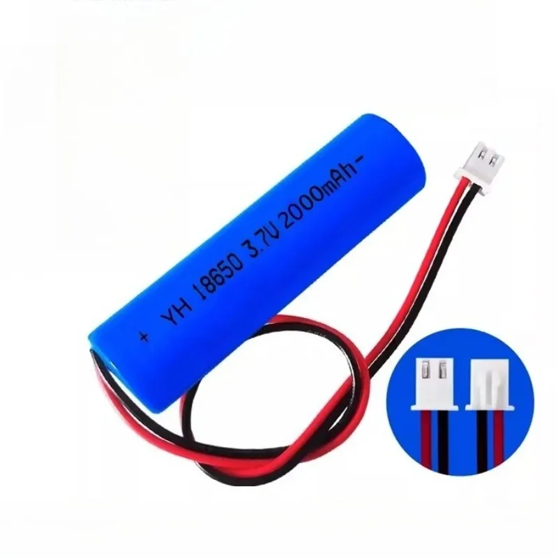 18650 Polymer Lithium Battery 3.7V 2200mAh for Audio LED Light Camera Robot Vacuum Cleaner Router Rechargeable Batteries
