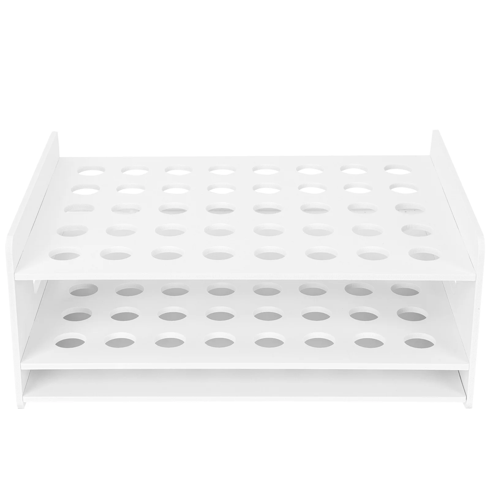 Настольная органайзерная стойка с 40 отверстиями, деревянный держатель для ножниц для школы, детского сада, принадлежности для рукоделия, полка для хранения, безопасность детей