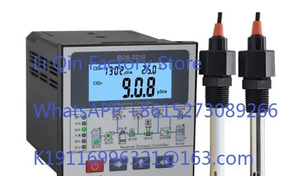 RO Program Controller PLC Reverse Osmosis Conductivity Meter EC Sensor Conductivity Control