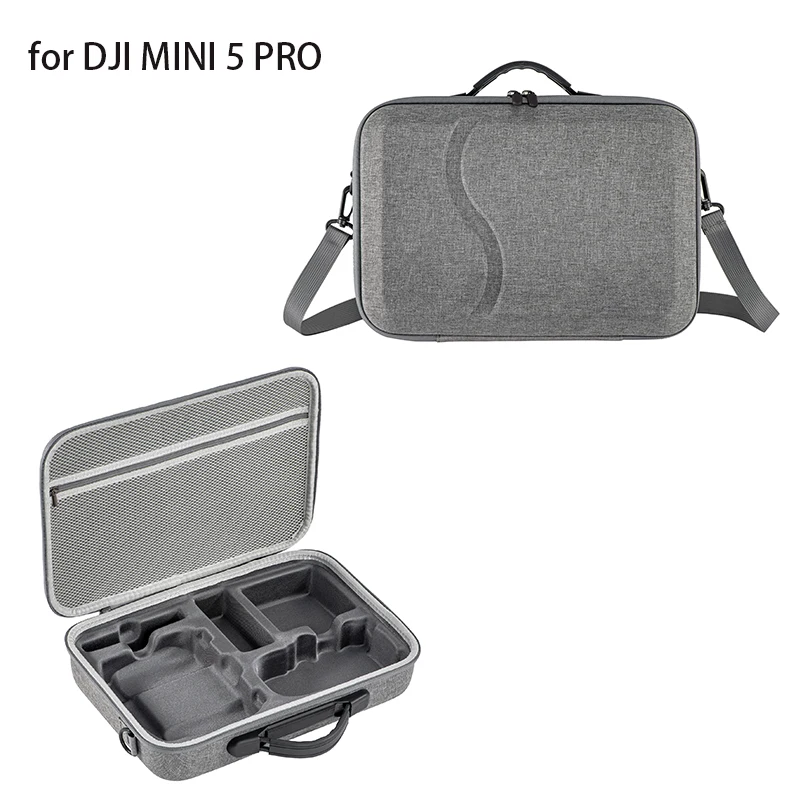 

Suitable for DJI MINI 5 PRO storage bag RC 2 remote control large capacity nylon storage bag