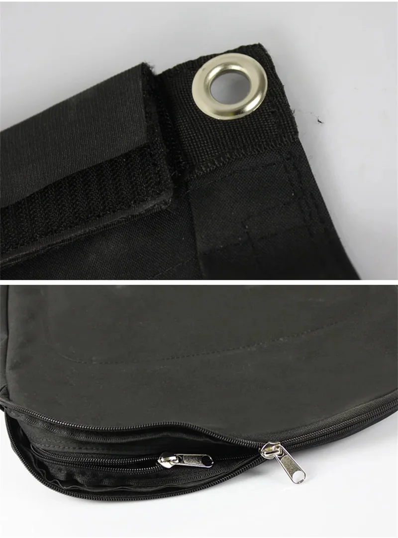 حقيبة تنظيف ساد الحصان، جيب محمول لتجميع الكفن #6