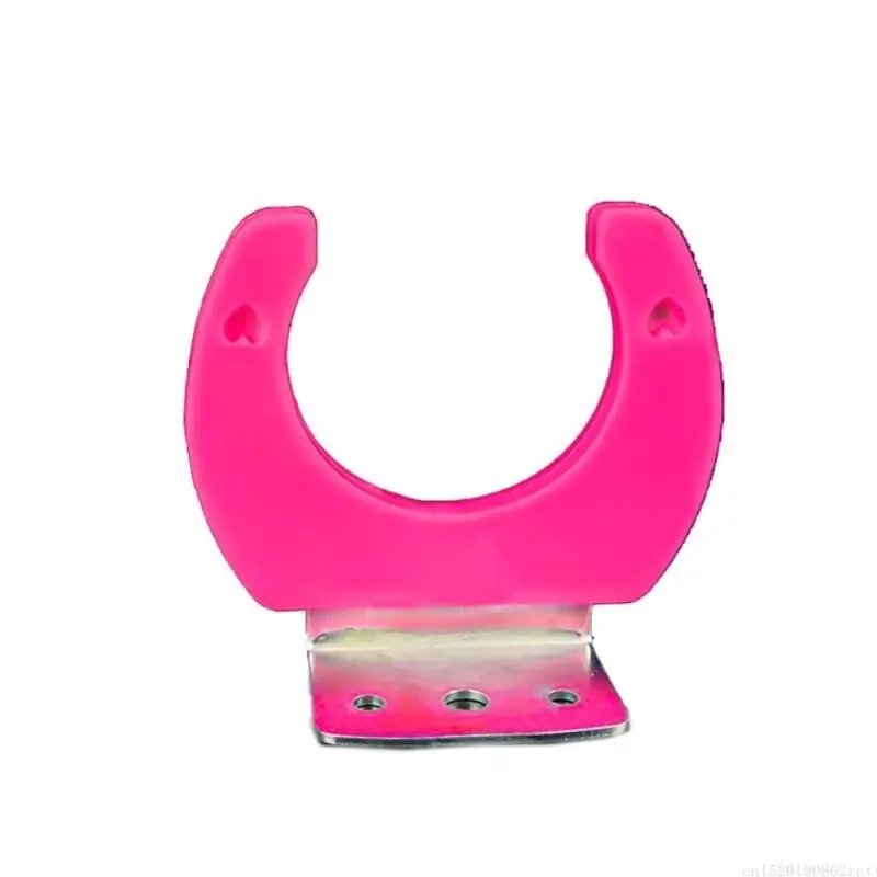 D5BB Wall Mount Microphone Holder Hanger Hook For Space Saving Storage In KTV Room