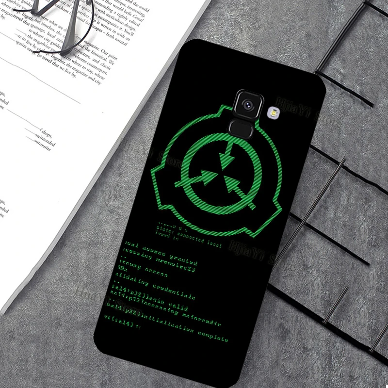 SCP Special Containment Phone Case For Samsung J7 J5 J3 J1 2016 A3 A5 2017 J4 J6 Plus J8 A7 A8 A9 2018 Case Cover