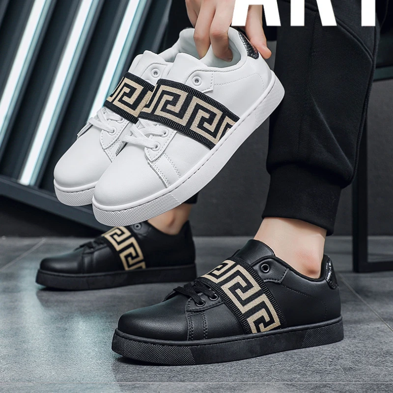 versa man shoes designer loafers leather casual shoes mens luxury sneakers skateboard mocassins homme