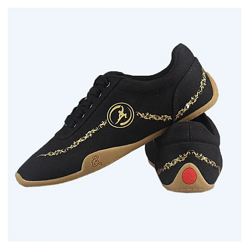 Professional Kung Fu Martial Arts Shoes Wear-resistant Breathable Fitness Training Shoes Cowgirl Bottom Kung Fu Taiji Shoes