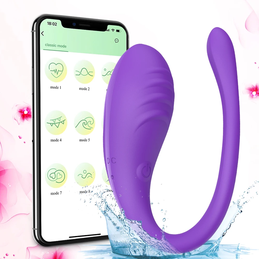 Grosir Aplikasi Pintar Nirkabel G Spot Mainan Seks untuk Wanita Remote Control Bergetar Dildo Flamingo Klitoris Masukkan Vagina Vibrator