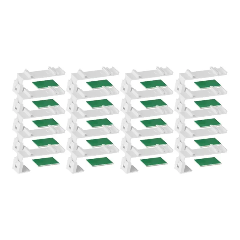 B23B Window Shade Clamp Repair Roller Blind Bracket Fixing Accessories 20Pcs Roller Curtain Holder Replacement Parts Hardware