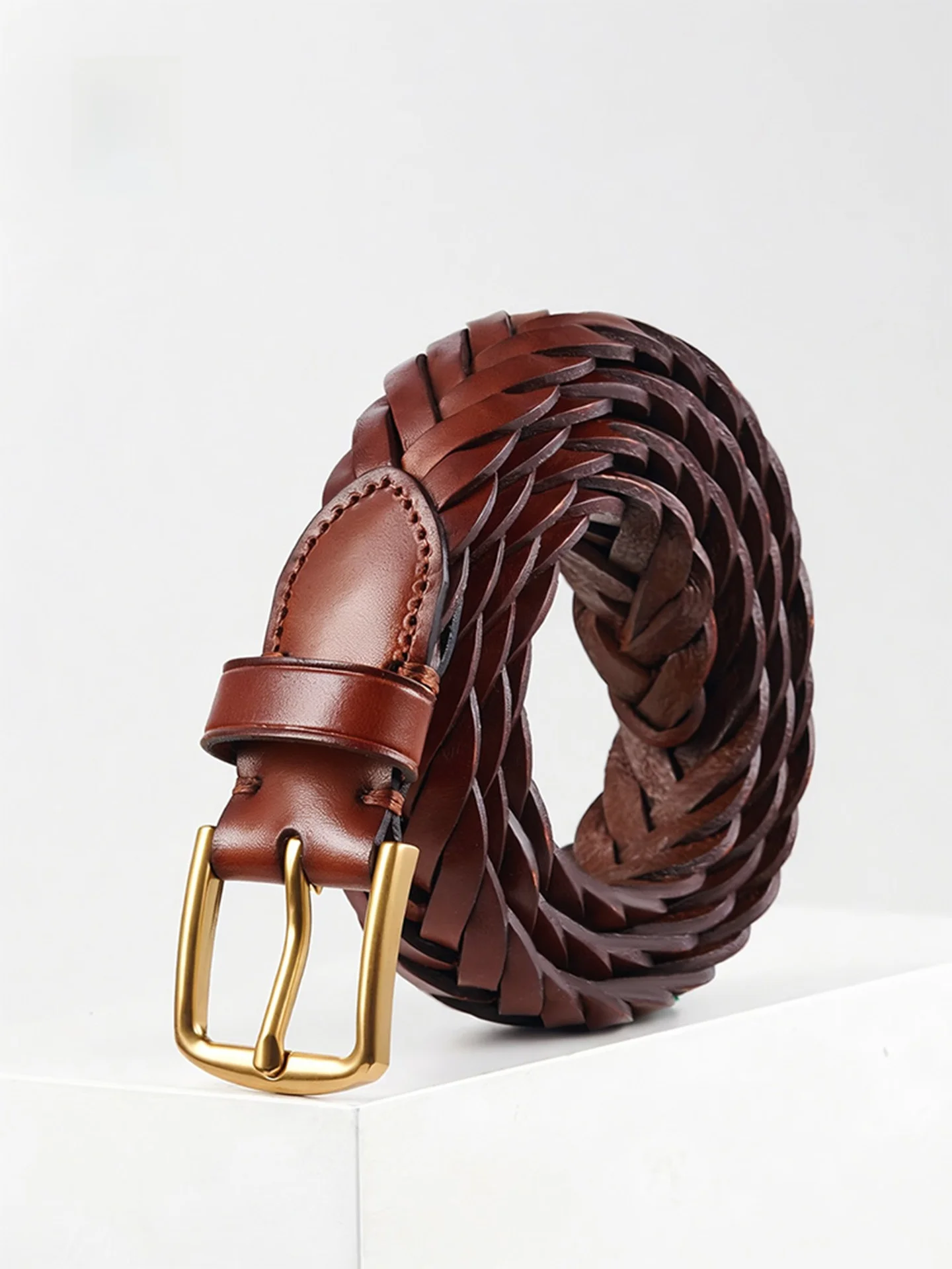 ceinture-en-cuir-tresse-decontractee-pour-hommes-et-femmes-coffret-cadeau-d'anniversaire-ceinture-en-cuir-veritable-hla-boucle-en-alliage-surface-douce