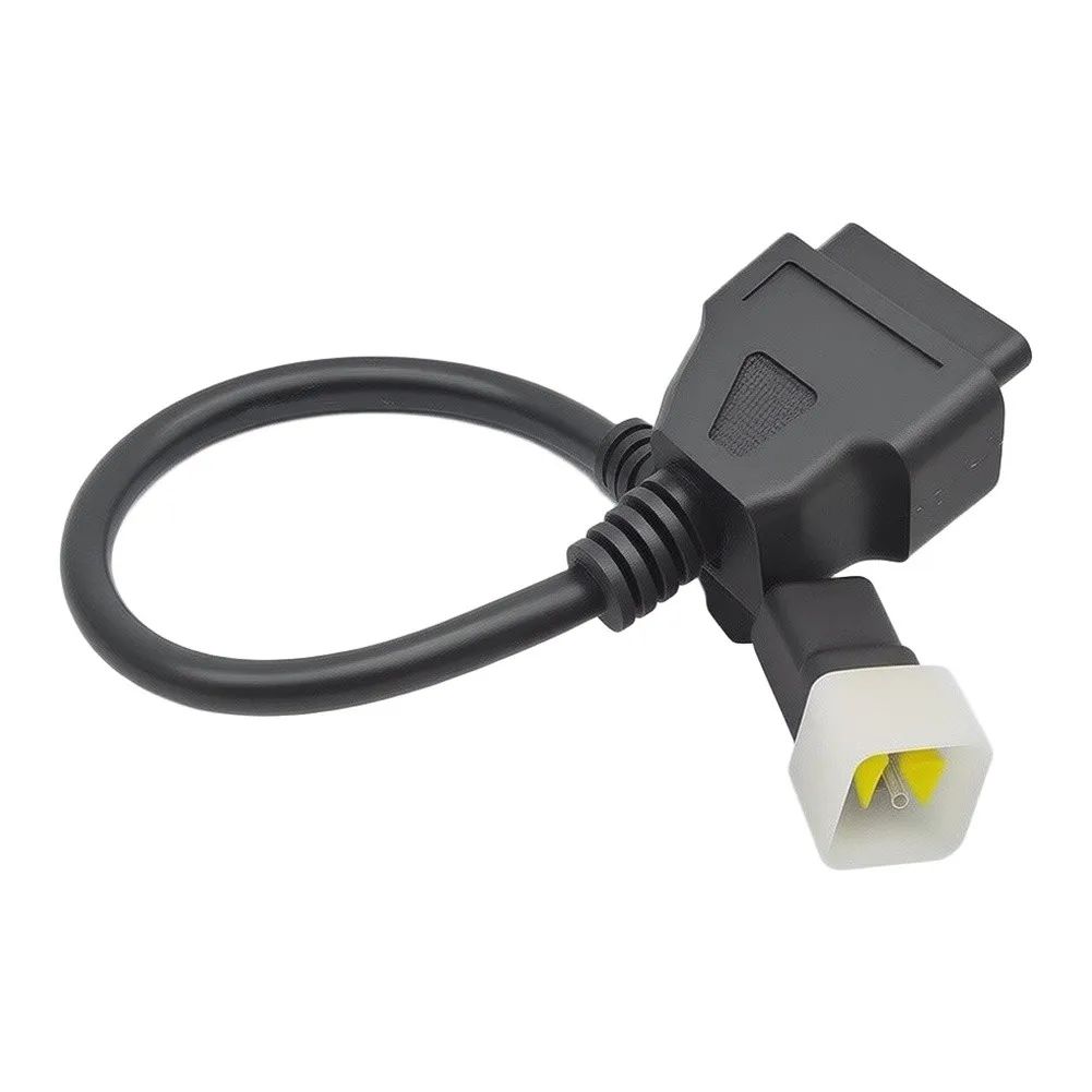 16-pin for obd Connector 6-pin for obd Adapter Black 6-pin To 16-pin for obd Adapter Adapter CAN Bus Support PVC Material Build
