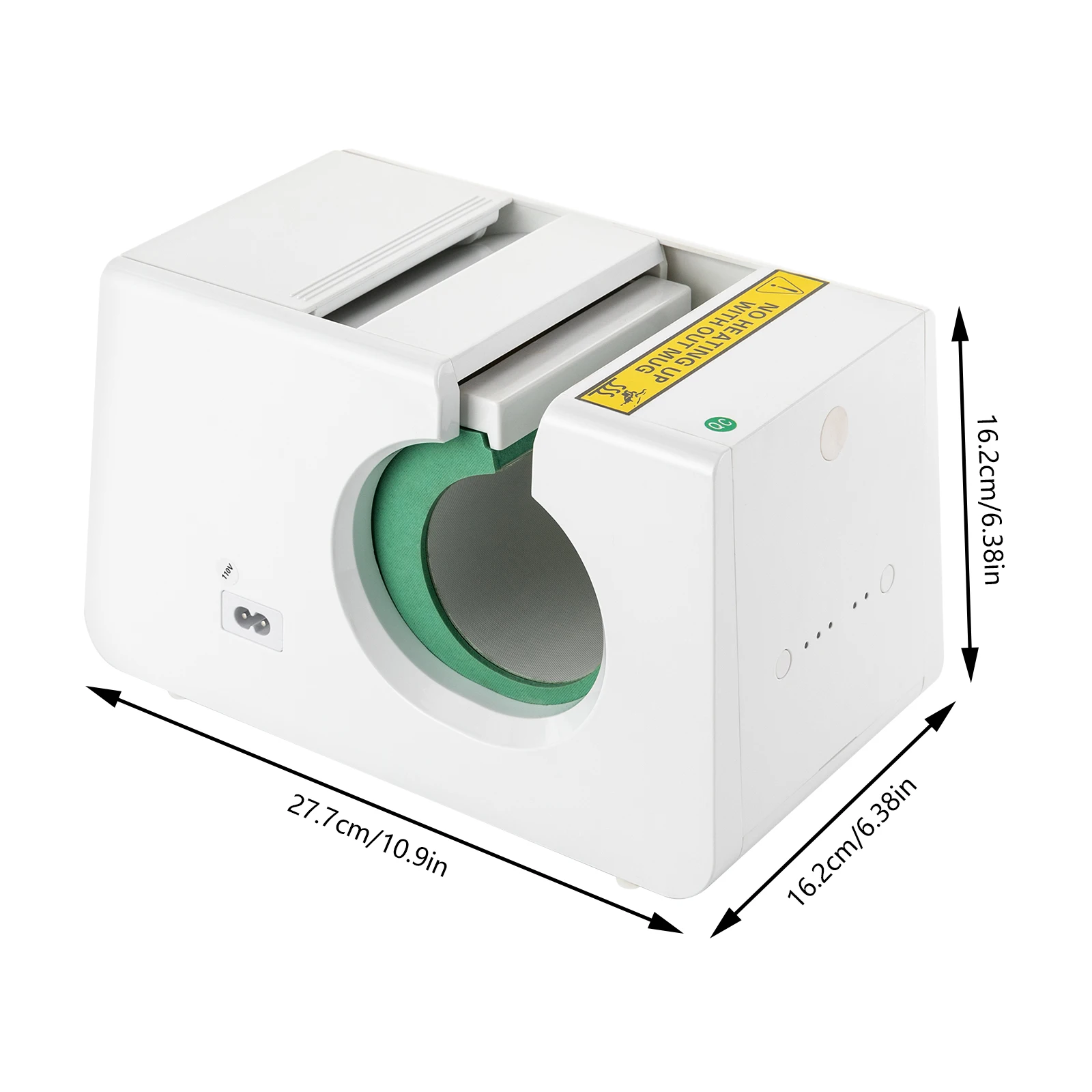 

Heat Machine Tumbler Printer Heat Press Portable DIY Mug Cup Press 350W US Plug