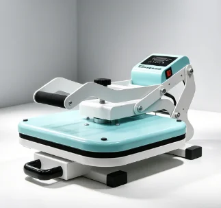 Heat Press Machine with Separately Controller 38x38 cm Flexible Operation and Easy Maintenance for T Shirt Sublimation