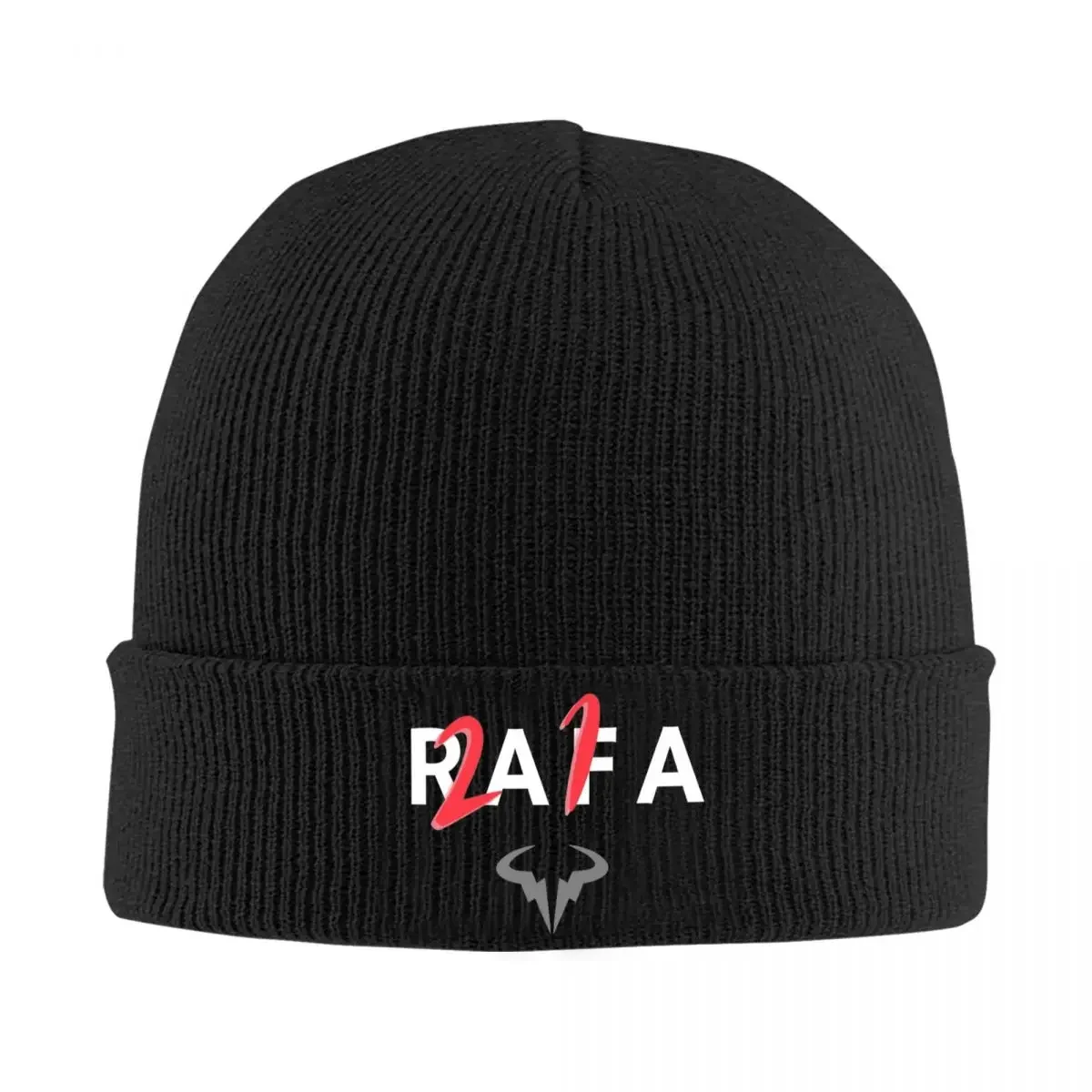 Rafa Nadal Knitted Caps for Women Men Beanie Autumn Winter Hats Acrylic Casual Melon Cap