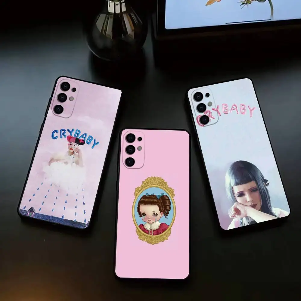 Cry BABY M-Melanie Martinez Phone Case Black Silicone Soft For Samsung S26,S25,S24,S23,S22,S21,S30,Ultra,Plus,Fe,Lite