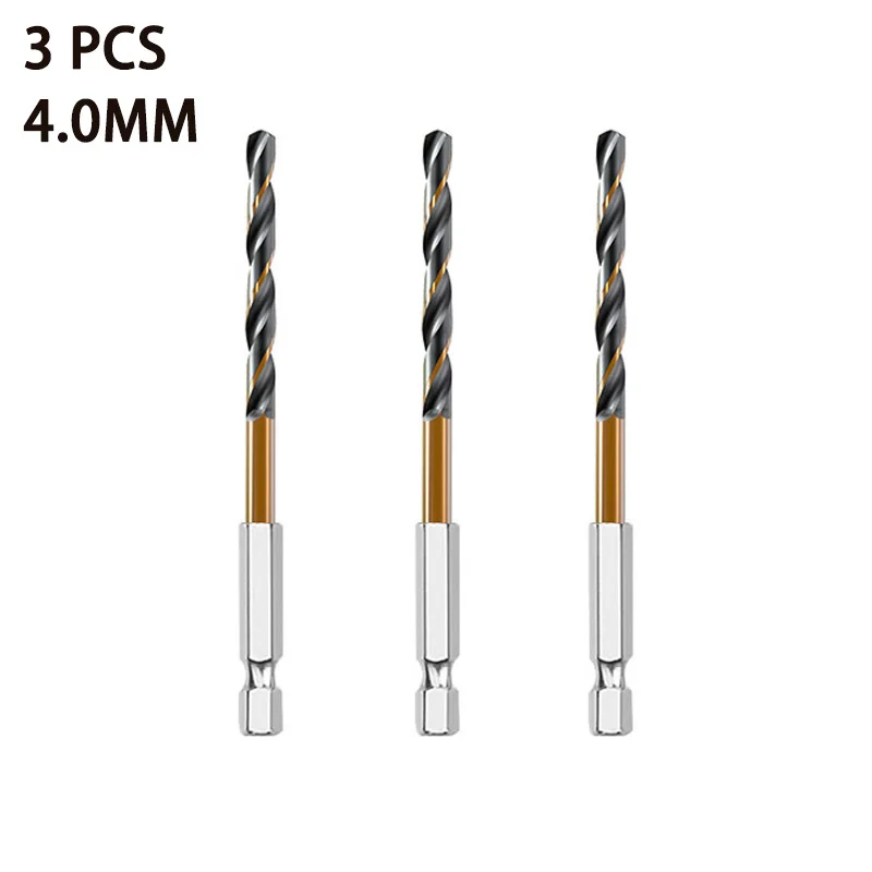 3/7/13PCS Hex Schaft Spiralbohrer Set Holz Metall Lochschneider Kernbohrwerkzeug Kobalt Bohrer Bits 1,5 2 2,5 3 3,5 4 5 6mm HSS