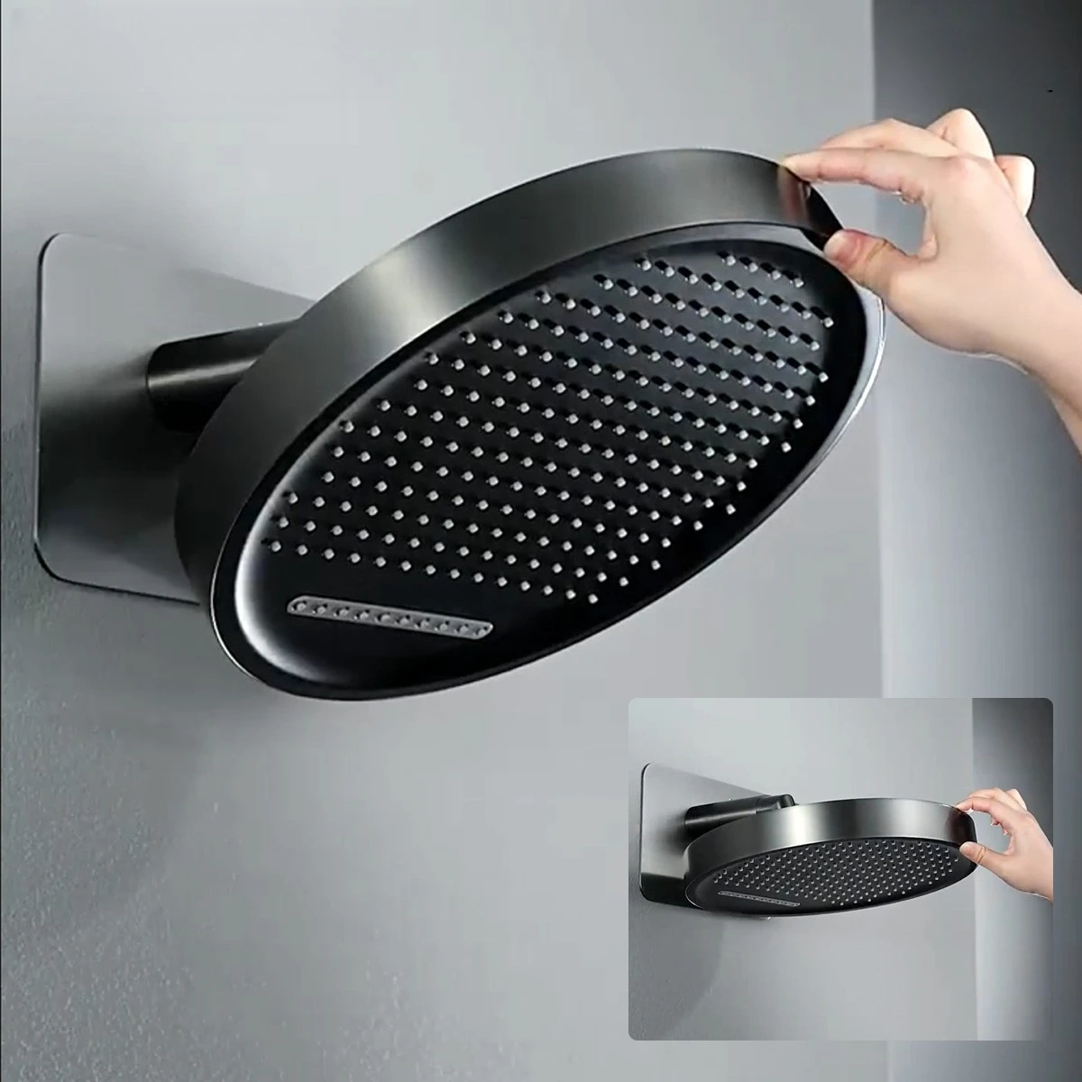 Multifunctional Shower Set Rainfall Shower Head Portable Showers Durable Bathroom Faucets Rust Proof Thermostatic Fixtures