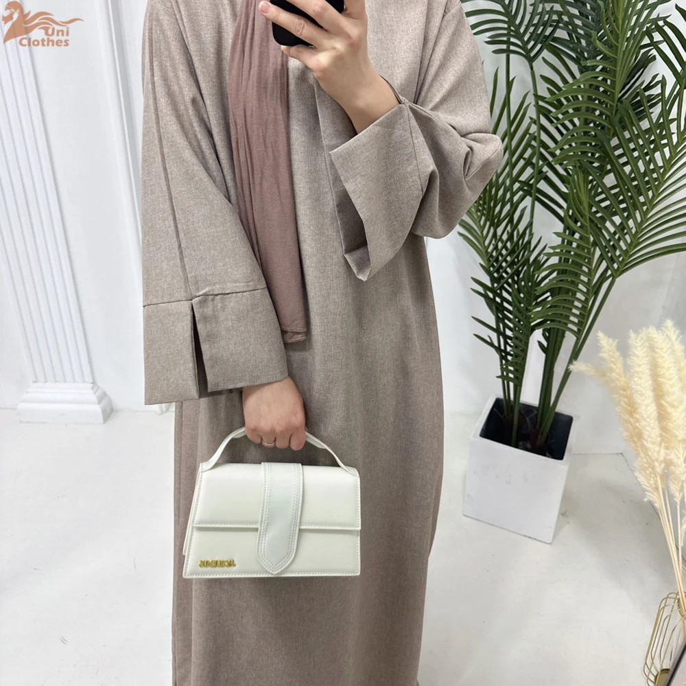 2025 New Dubai Abaya for Muslim Women Eid Ramadan Modest Dress Türkiye Loose Large Elegant Dress Gown Female Islam Clothing