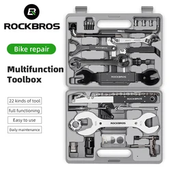 ROCKBROS Bike Reapair Tools Sets Professional Cycling Reapair Tools Bike Multifunction Bicycle Repair Tools Set Cycling Fix Sets