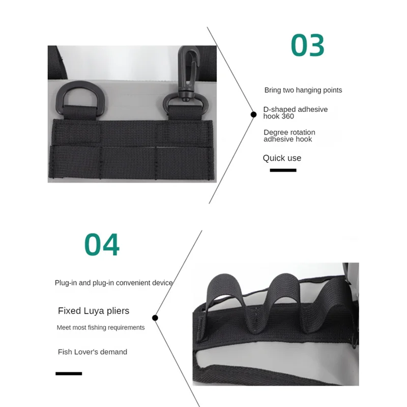 

Стильная поясная сумка для кемпинга, сумка для приманок большой вместимости, многофункциональная сумка для удочки, водонепроницаемая поясная сумка для рыбалки
